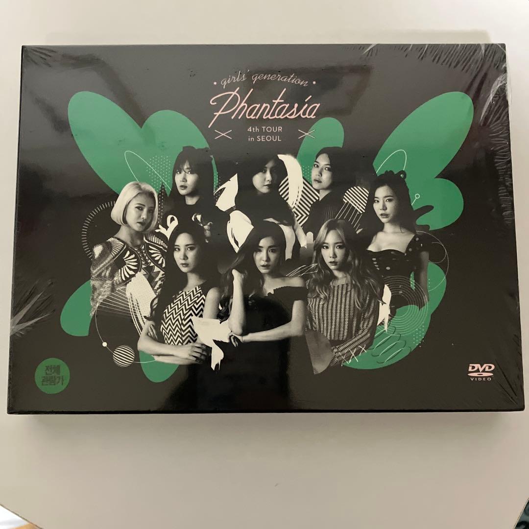 少女時代　phantasia 4th tour in seoul DVD 소녀시대 Girl's Generation 4th Tour In Seoul DVD - Phantasia