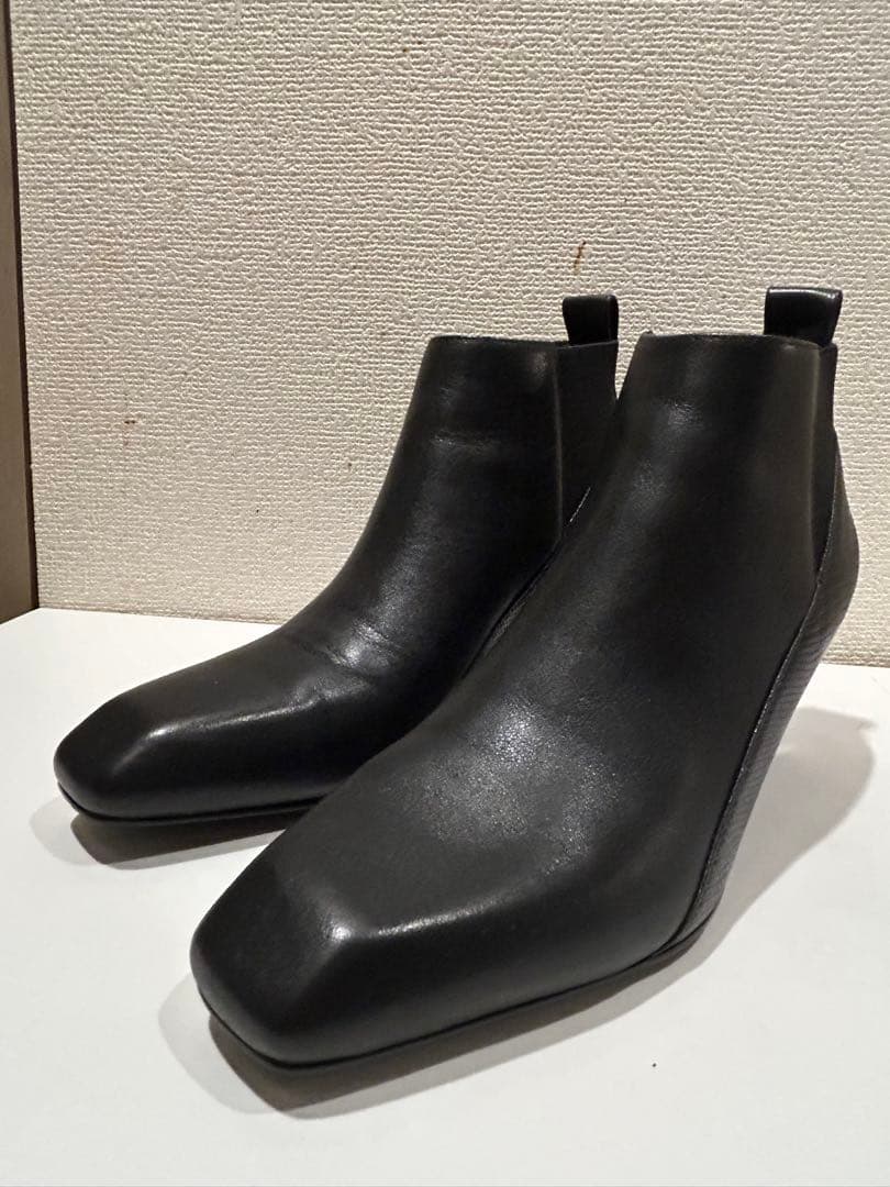 ユナイテッドヌード　ブラックアンクルブーツ ユナイテッド ヌード UNITED NUDE Mega Bootie （Black） -靴