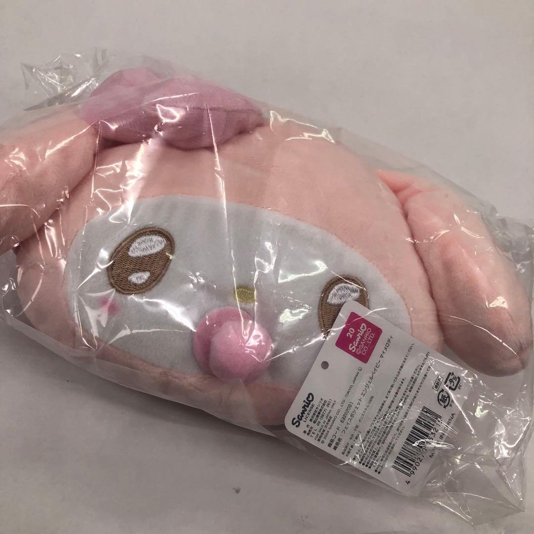 マイメロディ ぬいぐるみ フェイス型 ショルダーバッグ レディース