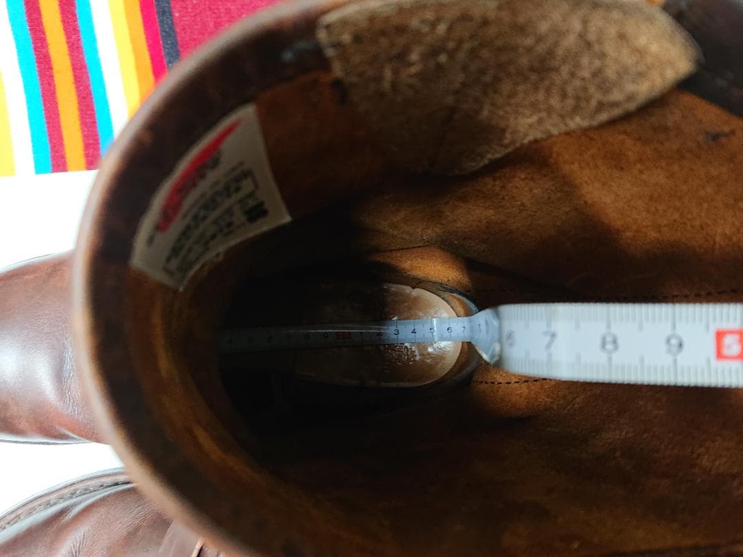 レッドウィング エンジニアブーツ 2972 US8.5 カッパーラフ＆タフ №2