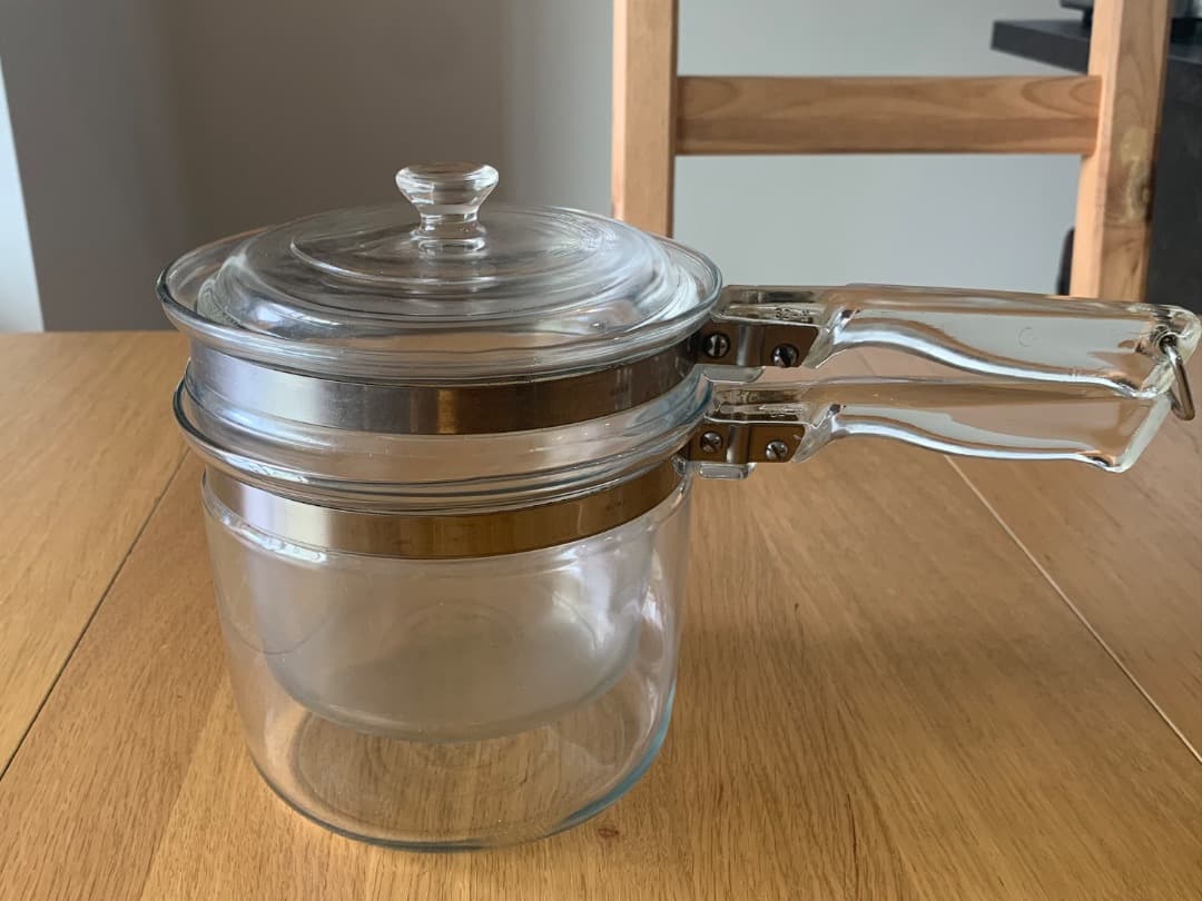 オールドパイレックス ダブルボイラー Pyrex ヴィンテージ - メルカリ