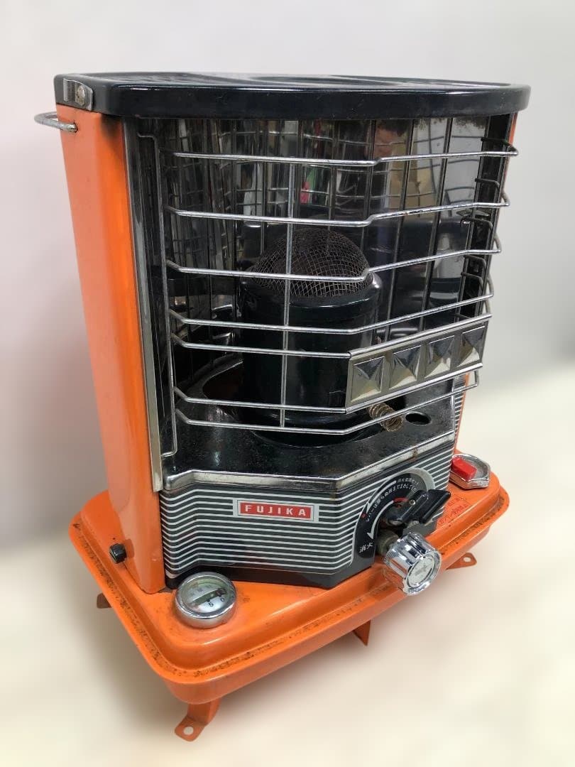 フジカ 石油ストーブ KSG-1 昭和レトロ ビンテージ 260201-3