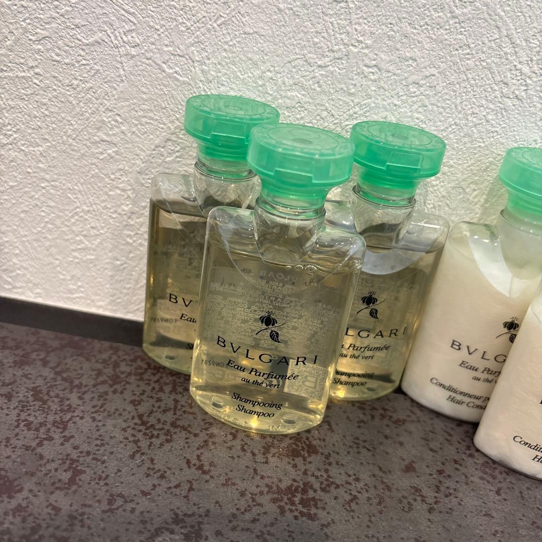 BVLGARI 旅行用シャンプー・コンディショナーセット ミニボトル