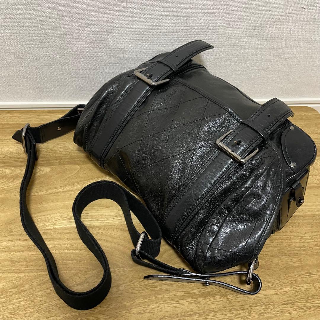 《美品》Chloe（クロエ） レザー ショルダーバッグ ブラック 黒