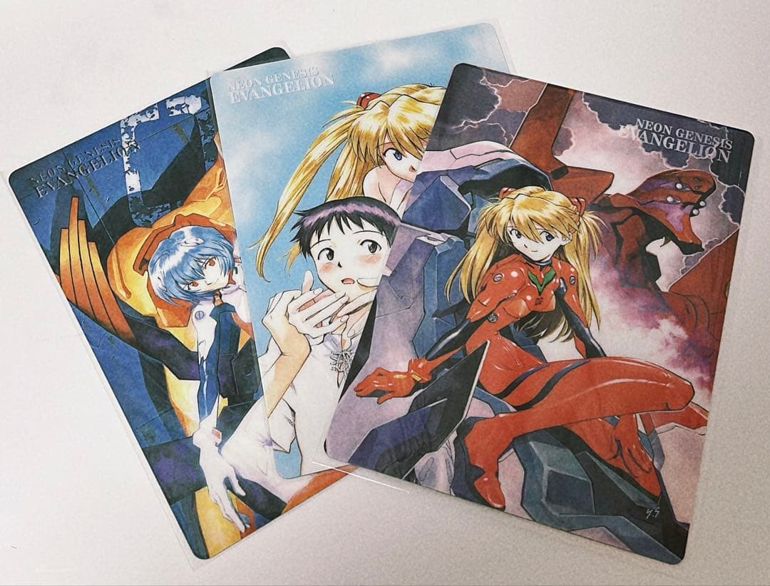 新世紀エヴァンゲリオン 下敷き 3枚セット - メルカリ