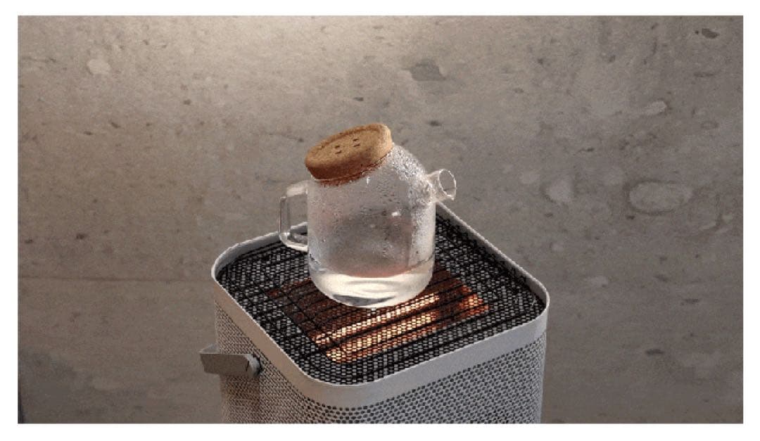 引き取りor着払い 限定】edir 3Dサラウンドカーボンヒーター ほぼ未