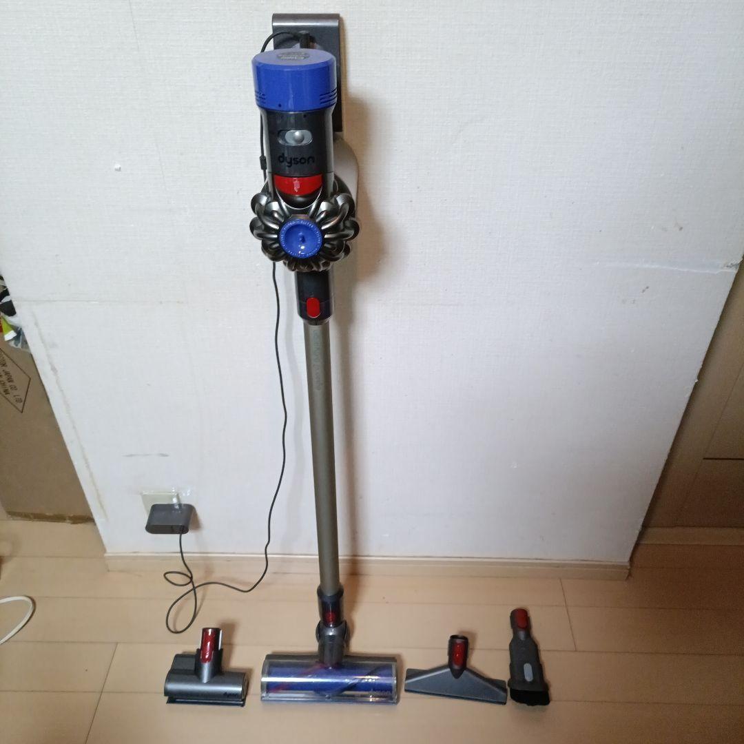 :)送料込美品V8SV10Kスティック＆ハンディ41分稼働MAXモードOK Dyson V8 Slim™ Fluffy Black (SV10K EXT BK) | 掃除機 |ダイソン公式