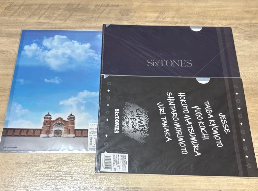 3枚セット】SixTONES クリアファイル - メルカリ