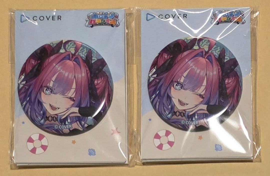 ホロライブ ホロナツパラダイス バッジ チェキ風カード 綺々羅々