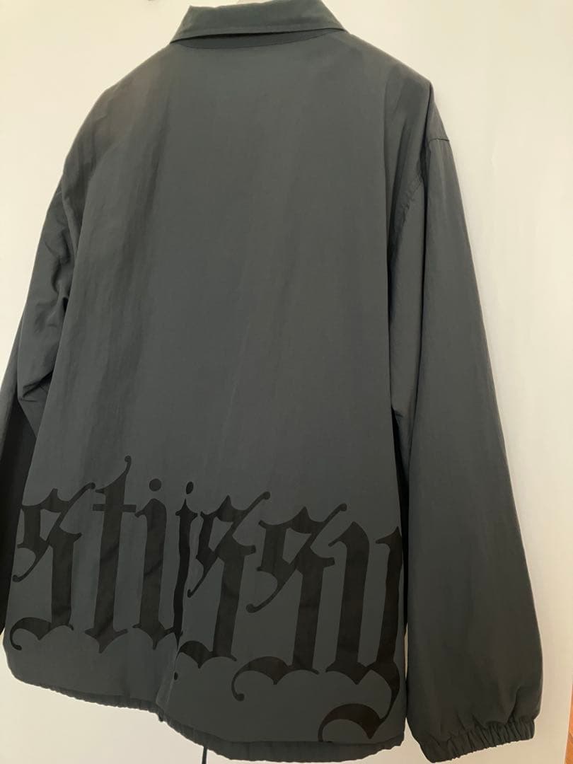 00s Old Stussy オールドイングリッシュロゴ コーチジャケット - メルカリ