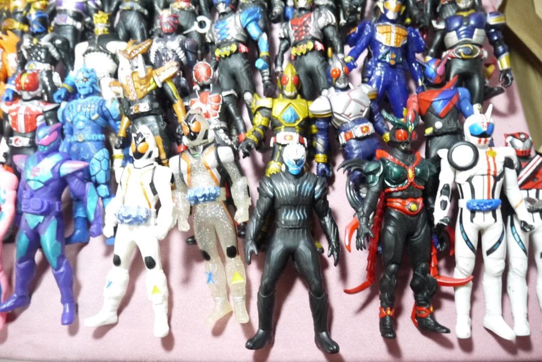 ライダーヒーローシリーズ ビッグサイズソフビフィギュア など 112体セット