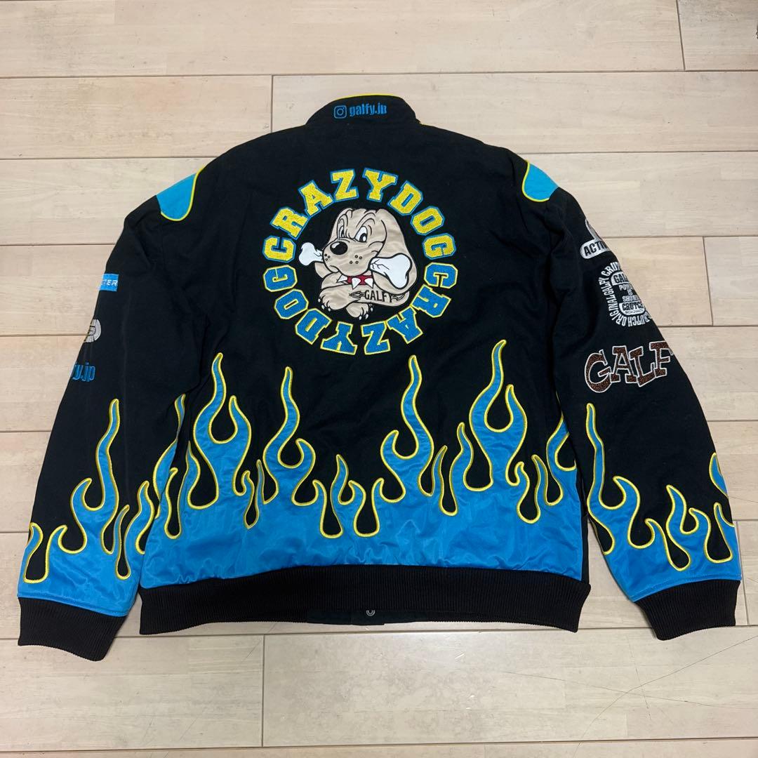 ガルフィー 走り屋ジャケット ブルゾン 刺繍 レーシングジャケット