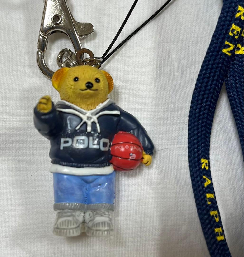 未使用】ラルフローレン ポロベア ネックストラップ RALPH LAUREN