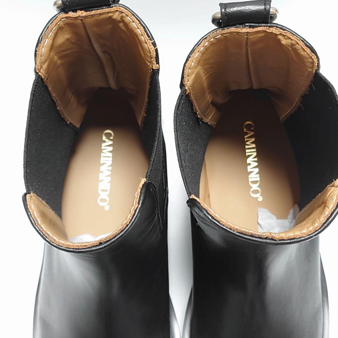 未使用 カミナンド トレックソール サイドゴアブーツ ジャーナル