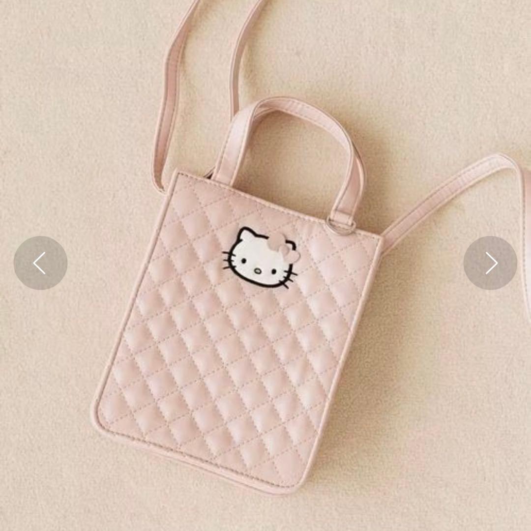 ローリーズファーム キルティングキティ セット ピンク カードケース