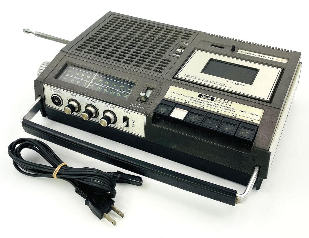 COLUMBIA 旺文社 ステレオカセットLL RN-747 sox【ジャンク】 - メルカリ