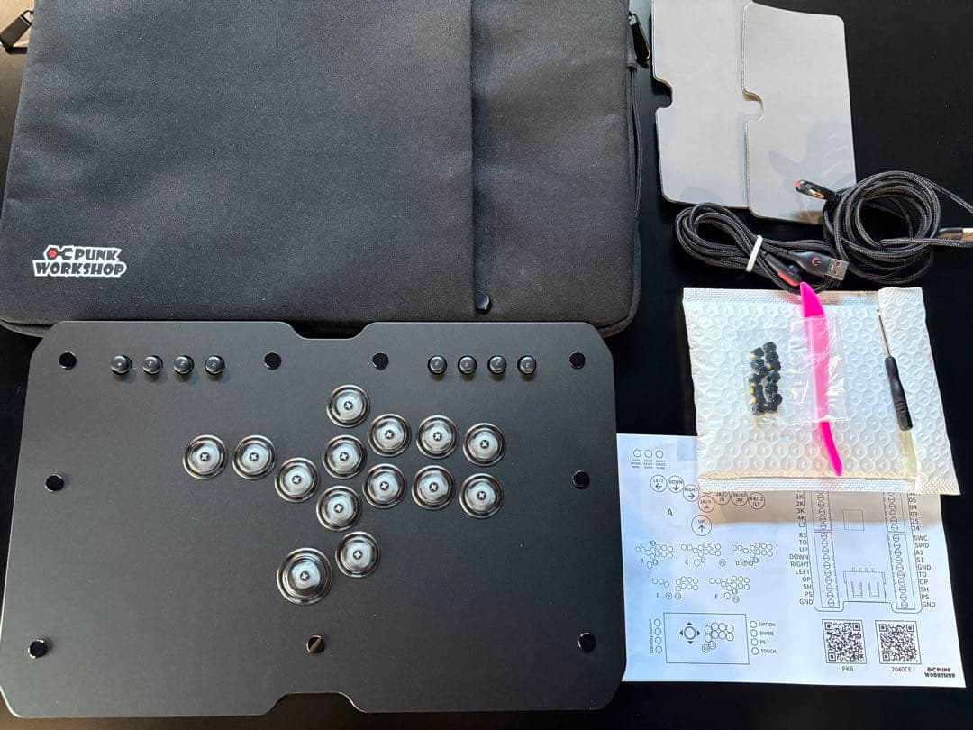 punkworkshop ultrabox pc用 ULTRA BOX レバーレスコントローラー （ボタンレイアウトB/D） – PUNK