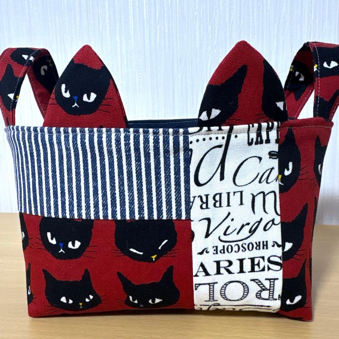 布バスケット ハンドメイド - メルカリ