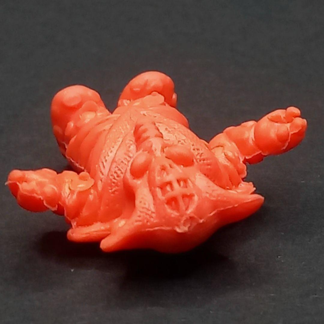 フリップ星人】ツヤありうすい橙色 ウルトラ 怪獣 消しゴム 特撮 当時