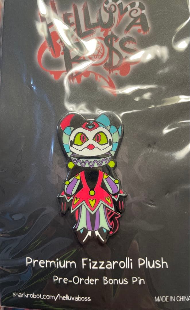 ヘルヴァボス フィッザローリィ アスモディアス ぬいぐるみ ピンズ