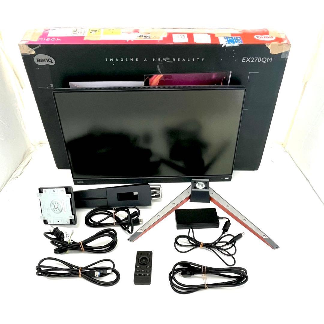 美品　　BenQ EX270QM 27インチ ゲーミングモニター EX270QM/EX270QM-JP | 製品情報 | ベンキュージャパン