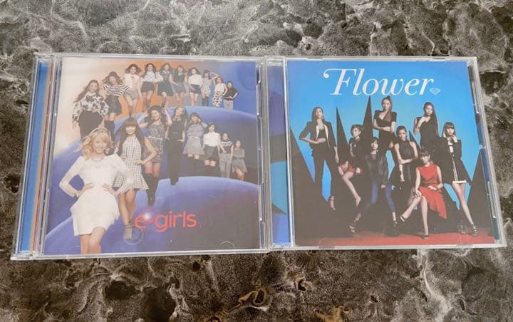 E-girls Flower鷲尾玲奈アルバムシングルDVD付きミュージックカード