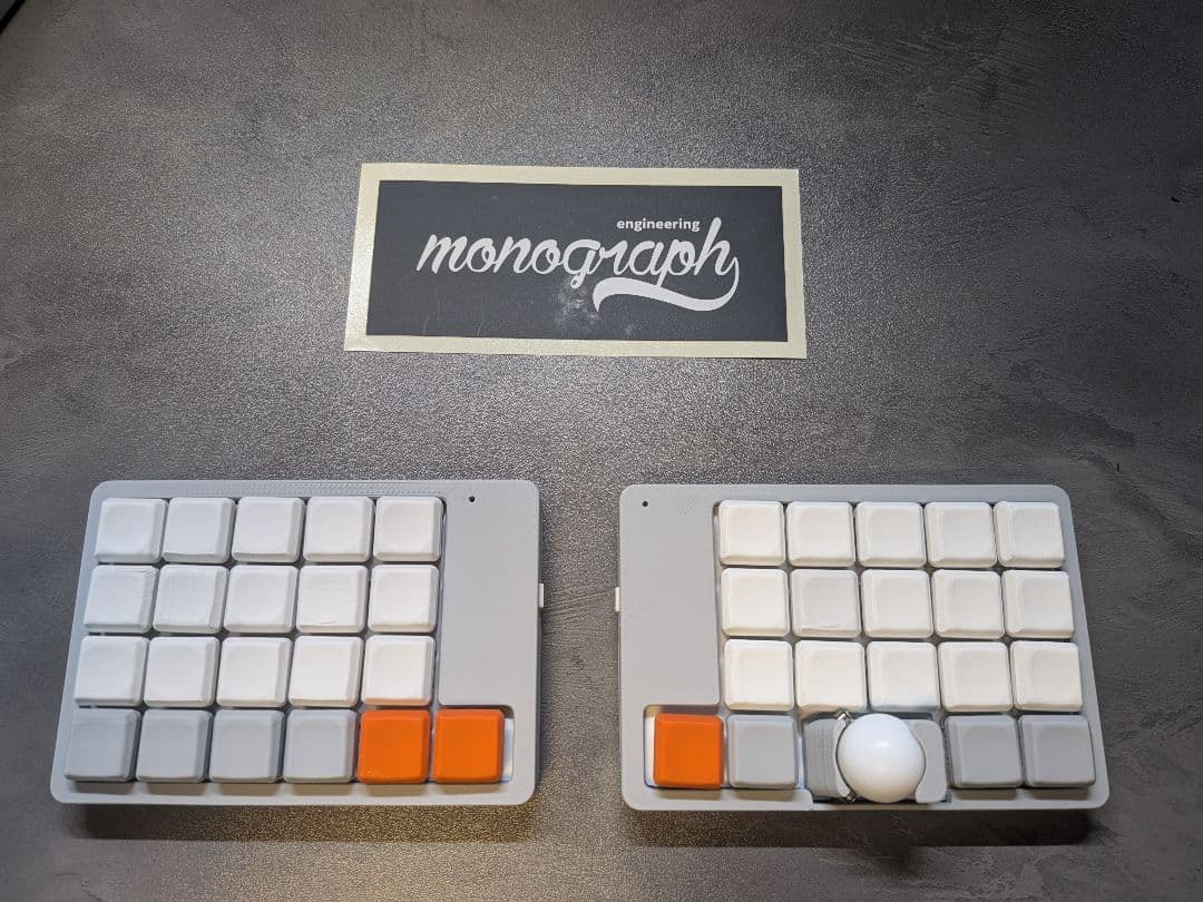 conductor 分割キーボード conductorという完全無線分割トラボ付きキーボードに手を出してみた話