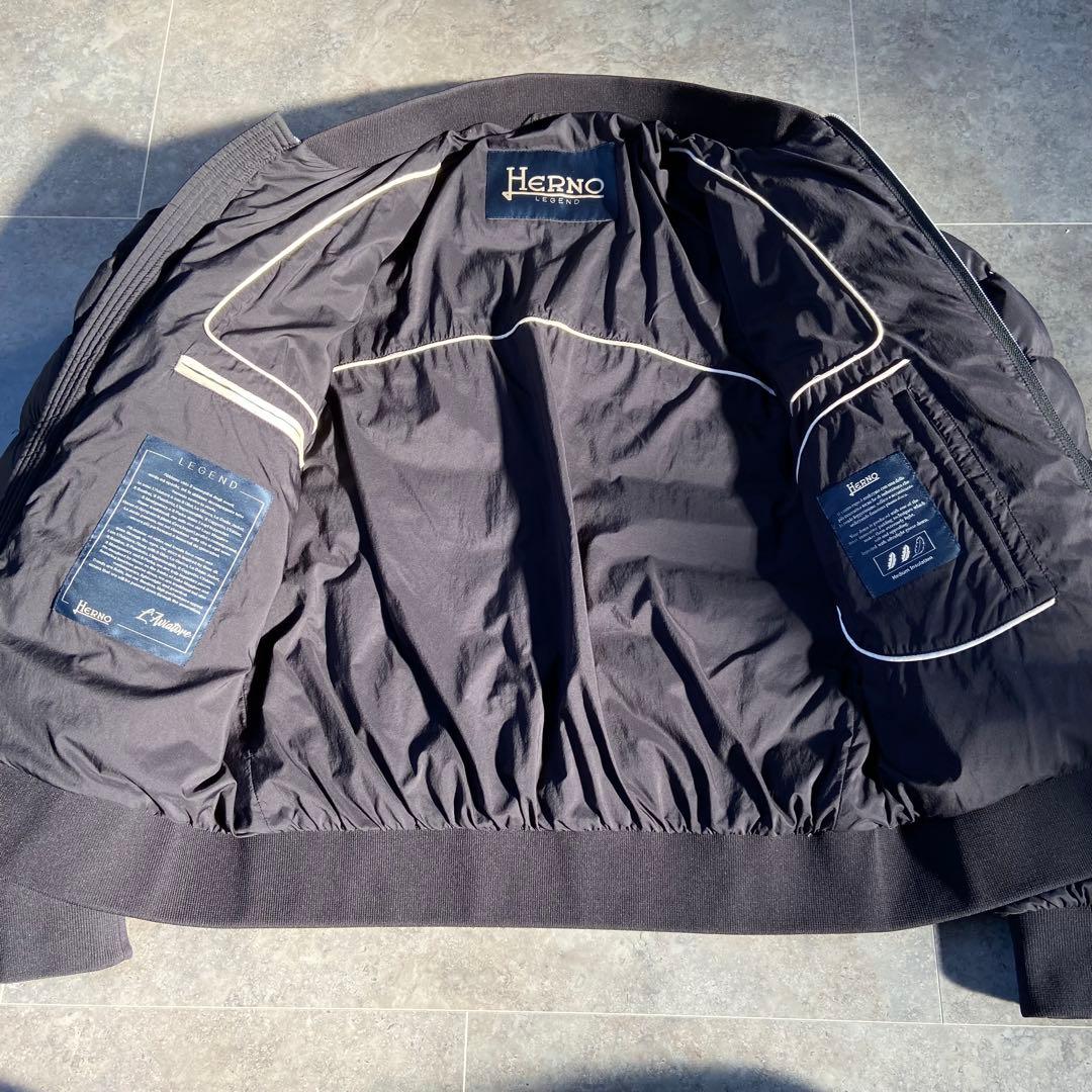 ヘルノ ラビアトーレ ダウン ボンバージャケット MA-1型