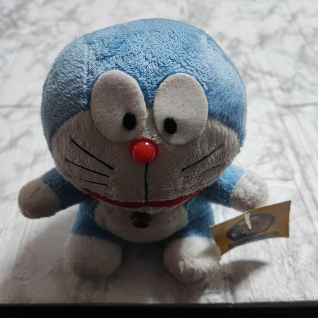 当時物 昭和 レトロ ドラえもん ぬいぐるみ - メルカリ