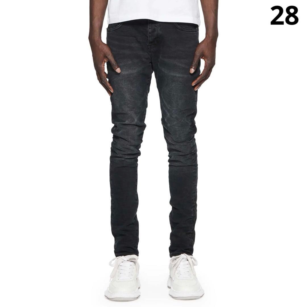 新品 PURPLE BRAND P001 BLACK WASH スキニー28 - メルカリ