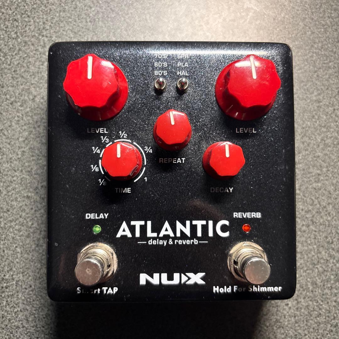 NUX ATLANTIC ディレイ & リバーブ【動作確認済】 NUX ( ニューエックス ) Atlantic 送料無料 | サウンドハウス