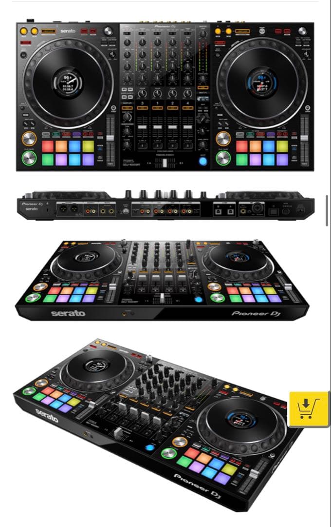 【超お得】DDJ1000SRT DJスターティングセット（デッキセーバー付） DDJ-1000SRT＋DJ必携アイテム10大特典付き！】限定特価の完璧DJスター