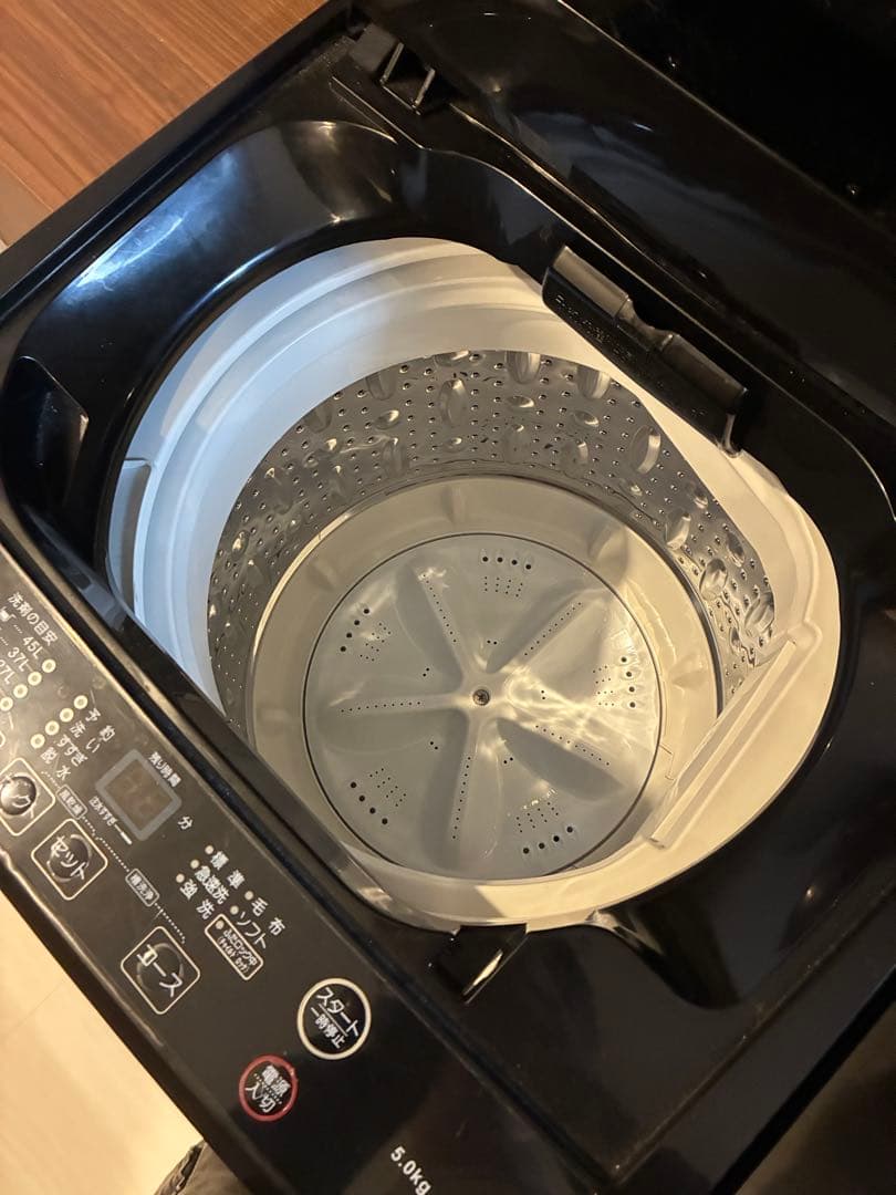 MAXZEN 全自動洗濯機 5㎏ 取扱説明書付き