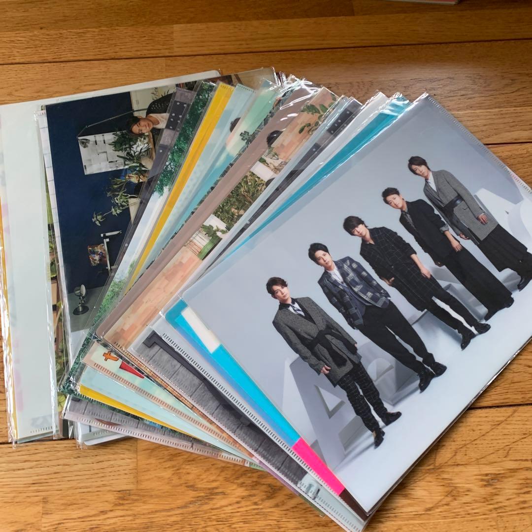 嵐 集合クリアファイル 28枚 - メルカリ
