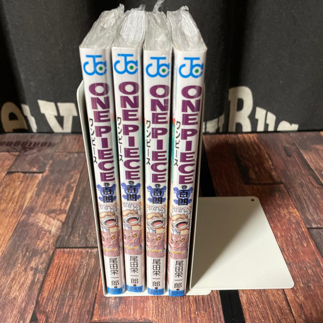 初版 ワンピース 単行本 104巻 シュリンク付 未読 4冊セット - メルカリ