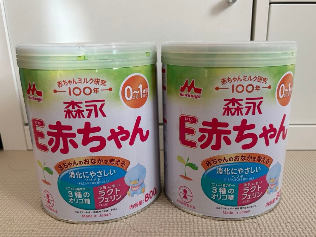 新品未開封 森永E赤ちゃん大缶800g 2個セット - メルカリ