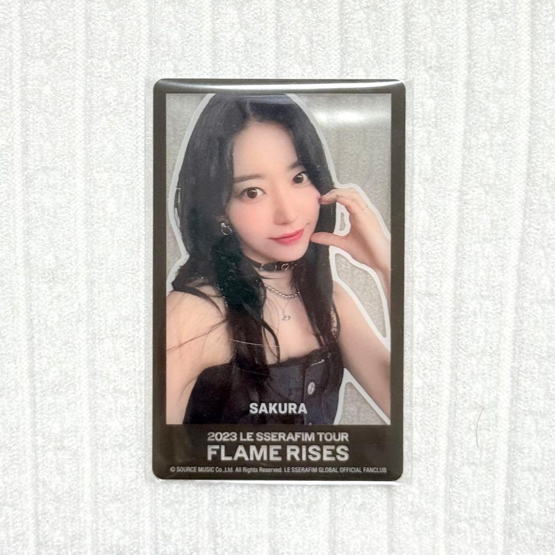 LE SSERAFIM サクラ クリア トレカ FC特典 会場限定 ルセラフィム
