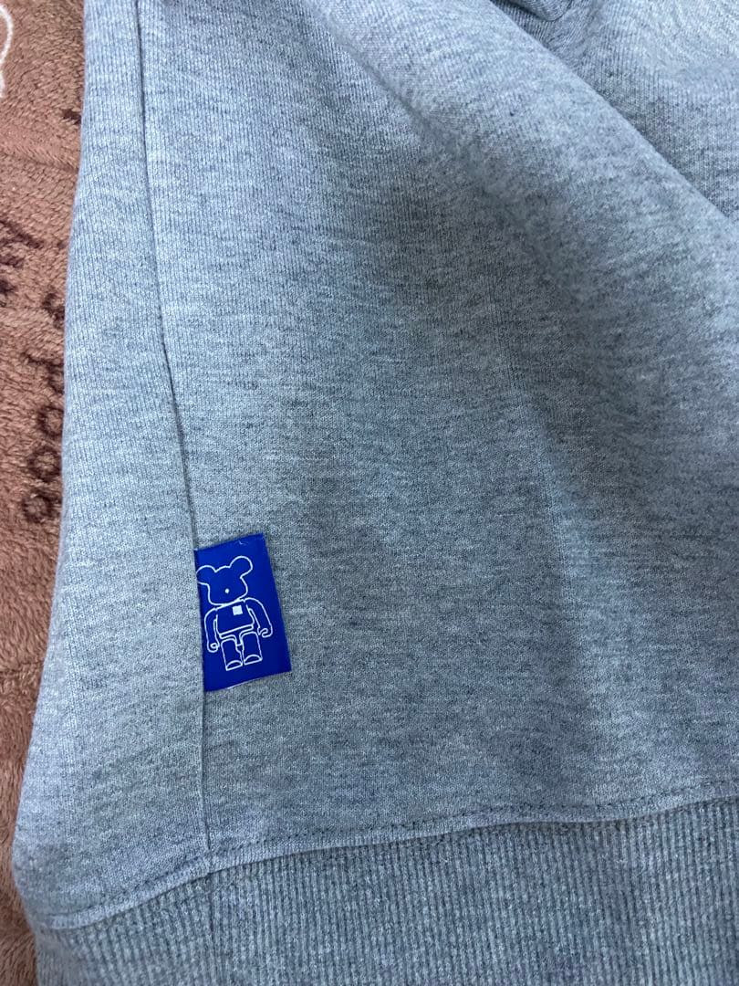 ADERERROR×BE@RBRICK☆限定スウェット グレー A2