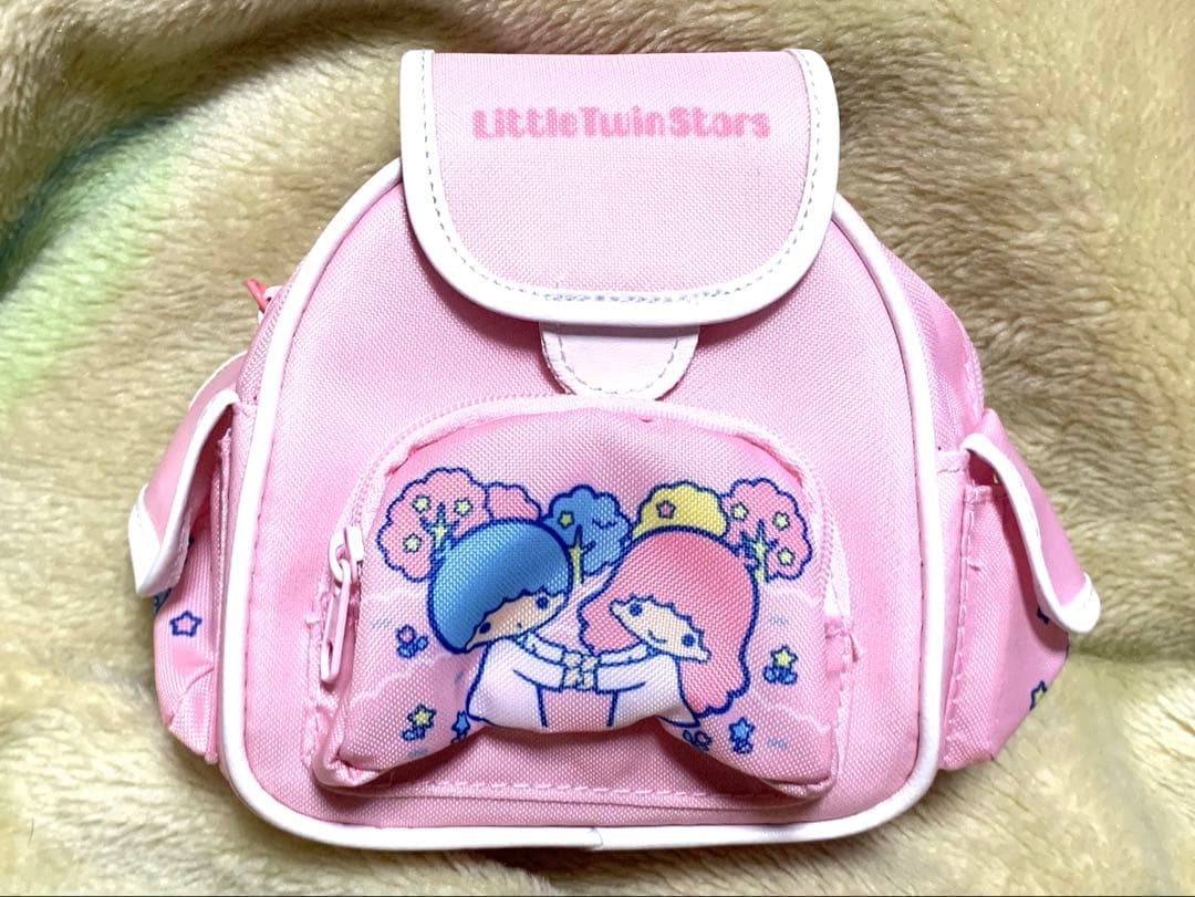 ミニ リュック ポーチ 懐かしスクール 平成 レトロ キキララ サンリオ