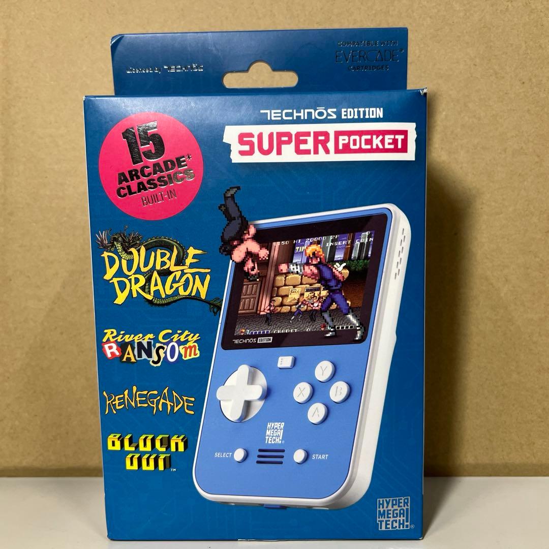 G696 Blaze Evercade Technosスーパーポケット Amazon.com: Super Pocket TECHNOS Edition : Toys & Games
