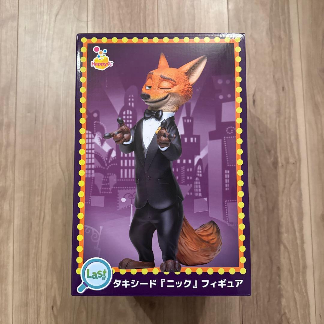 ズートピア2 Happyくじ ラストワン賞 タキシード フィギュア ニック