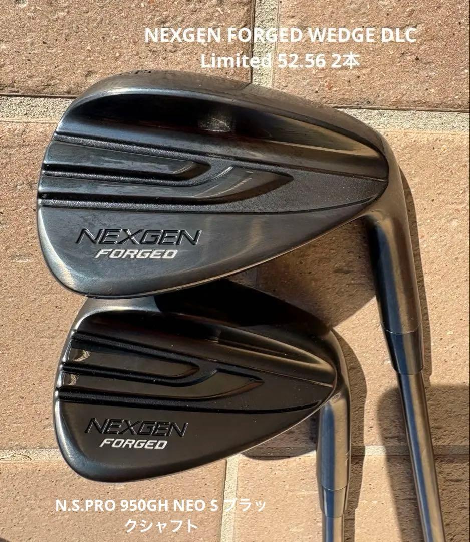 NEXGEN FORGED WEDGE DLCLimited 52.56 2本 - メルカリ