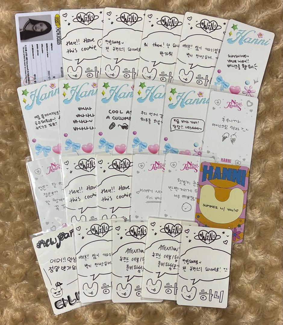 newjeans まとめ売り トレカ ミンジ ハニ ヘリン ダニエル ヘイン