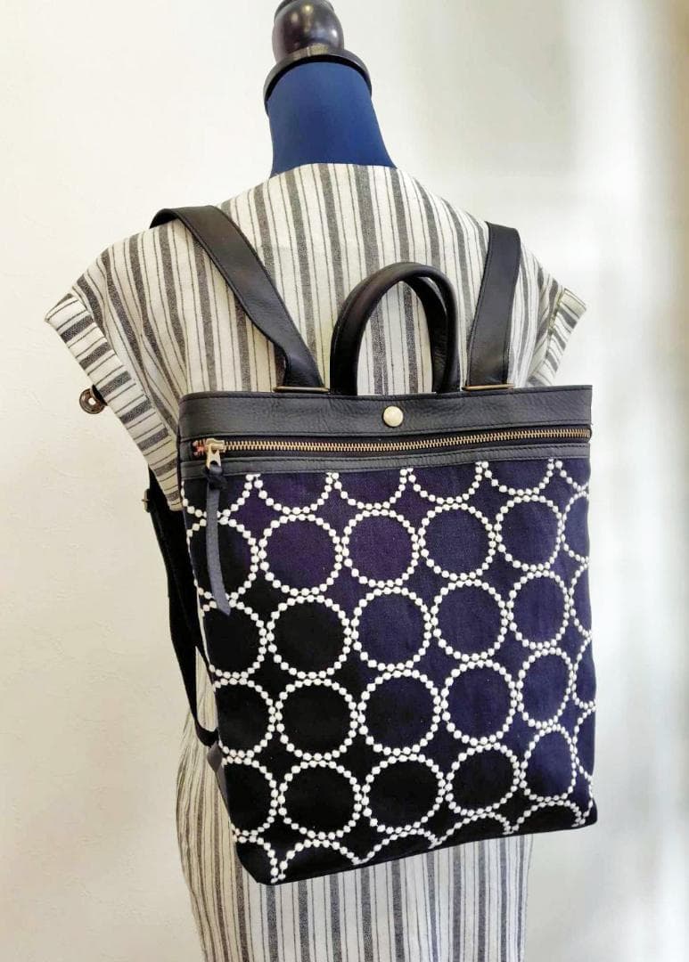 たかまさ様専用前掛け、レトロ柄のトートバッグハンドメイド 4点の通販