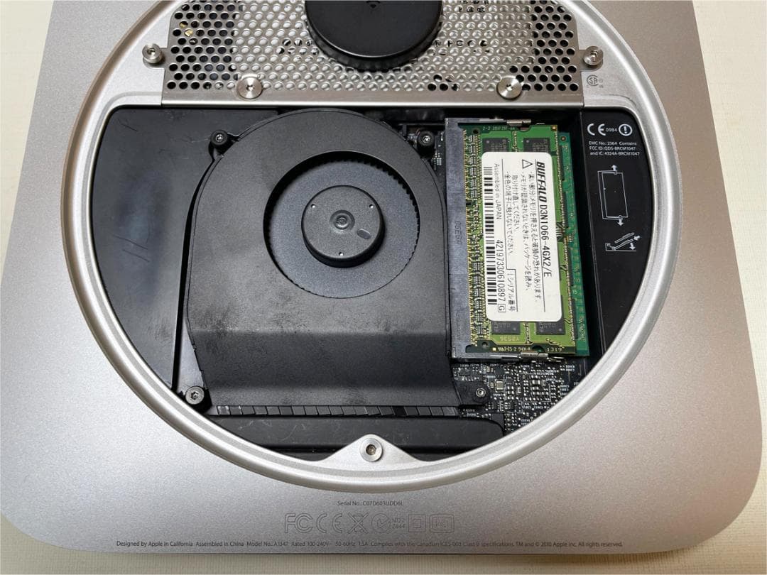 Mac mini 2010 2.66GHz SSD500GB メモリ8GB
