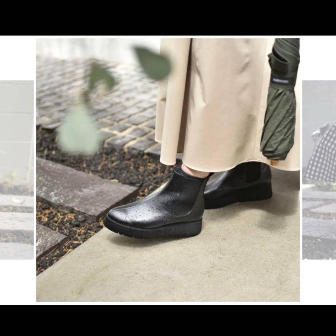 OUR　雨の日も寒い日も履けるショートブーツ　Mサイズ 雨の日も寒い日も履けるショートブーツ – OURHOME