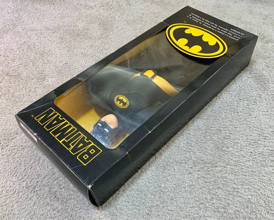 1989年版 バットマン ソフビ人形 デッドストック未使用品 IKB製 希少品