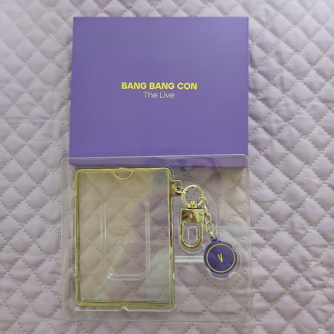 BTS「バンバンコン」フォトカードホルダーキーリング テヒョン - メルカリ