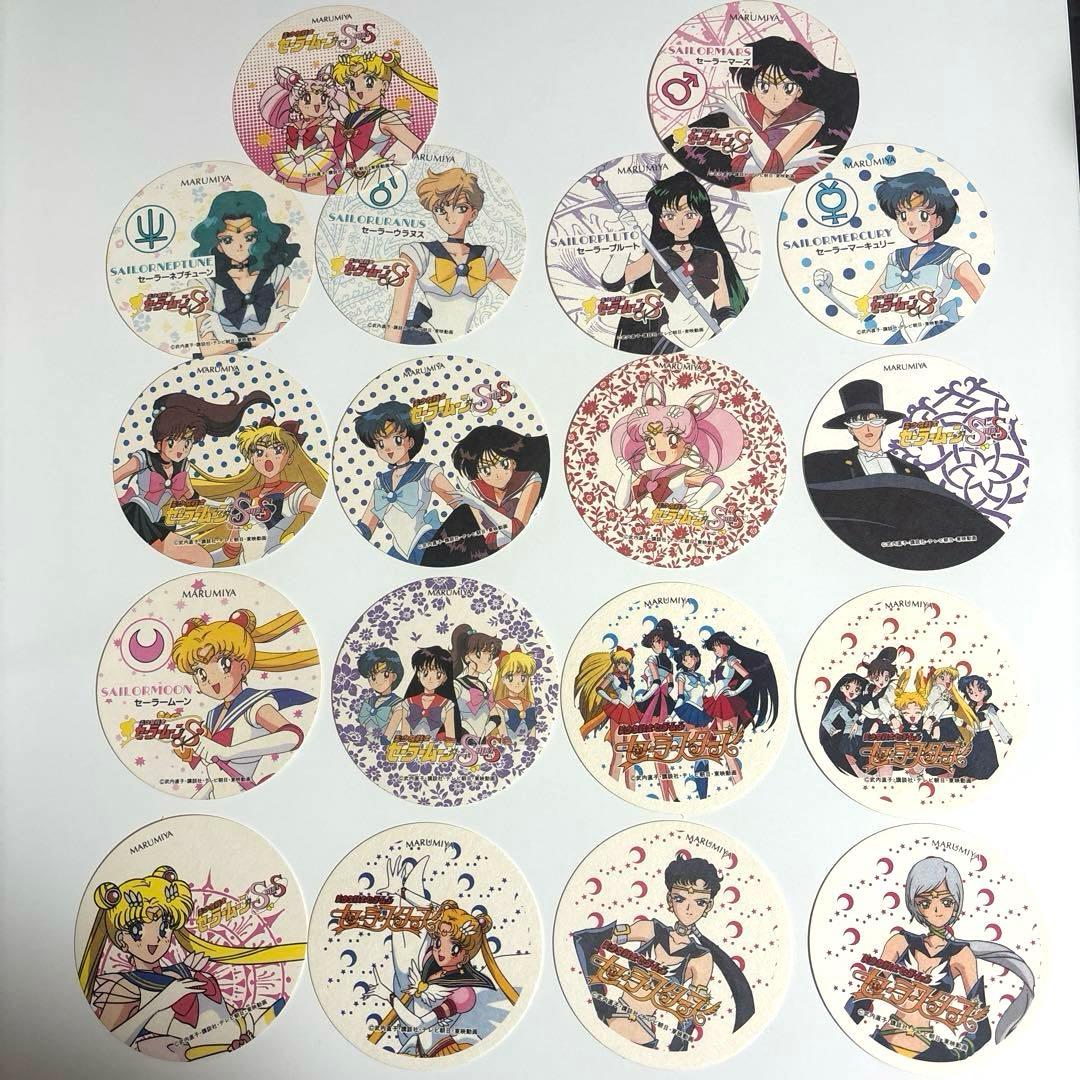 MARUMIYA セーラームーンカレー 紙製コースター - メルカリ