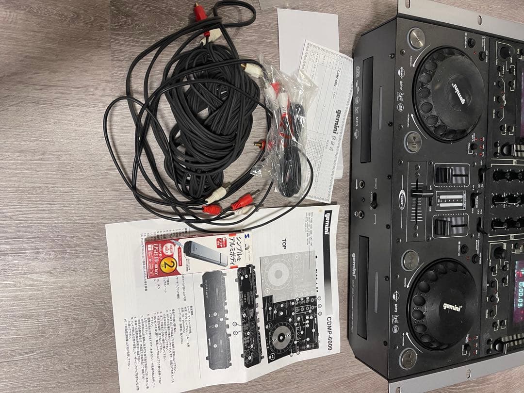 通電確認済】GEMINI ジェミニ CD プレイヤー CDMP-6000